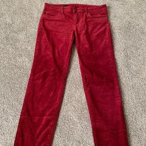 KUT from the Kloth Corduroy Skinny Pants Size 10